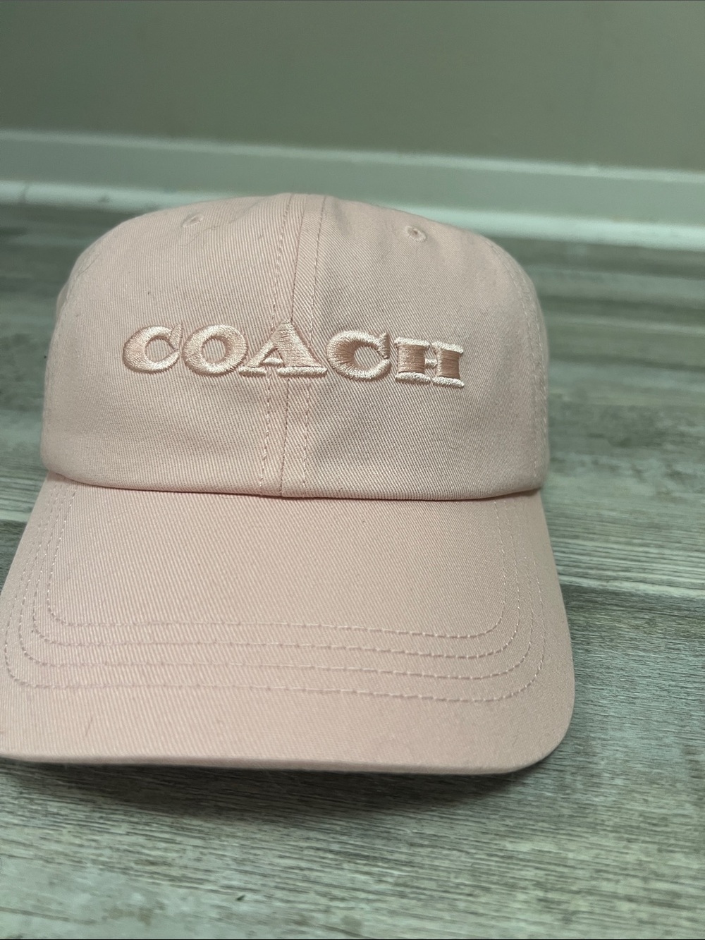 Blush Coach Baseball Cap
